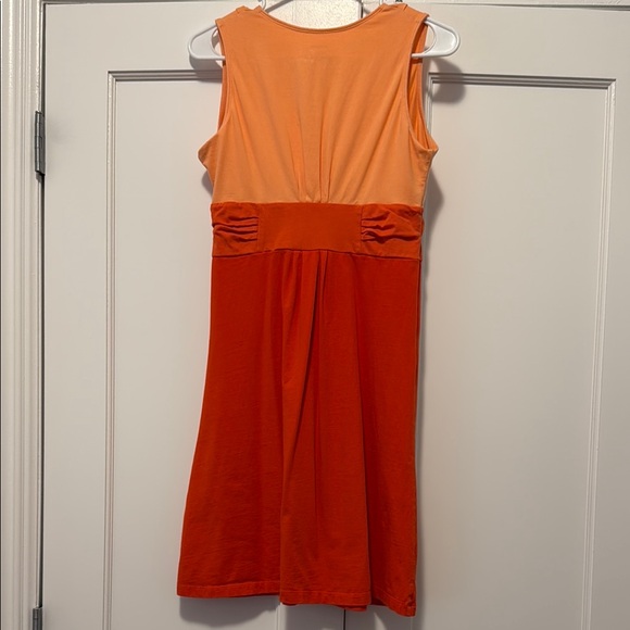Patagonia Casual Orange and Red Sleeveless Dress size small - Picture 2 of 6